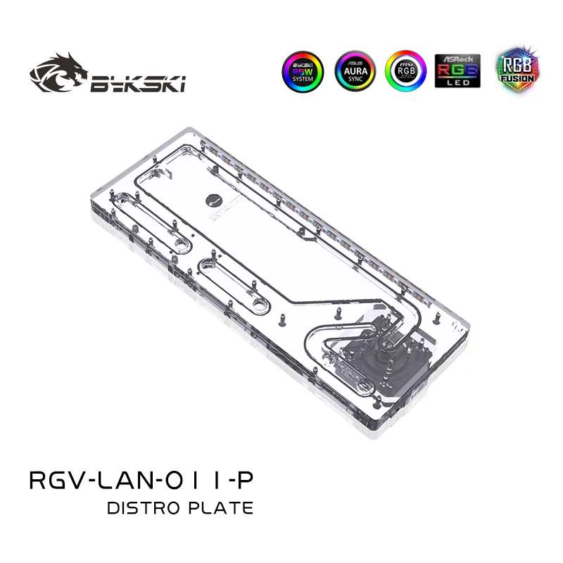 Distro Plate Ddc Pump Combo - BYKSKI Scheda acrilica Piastra per distro