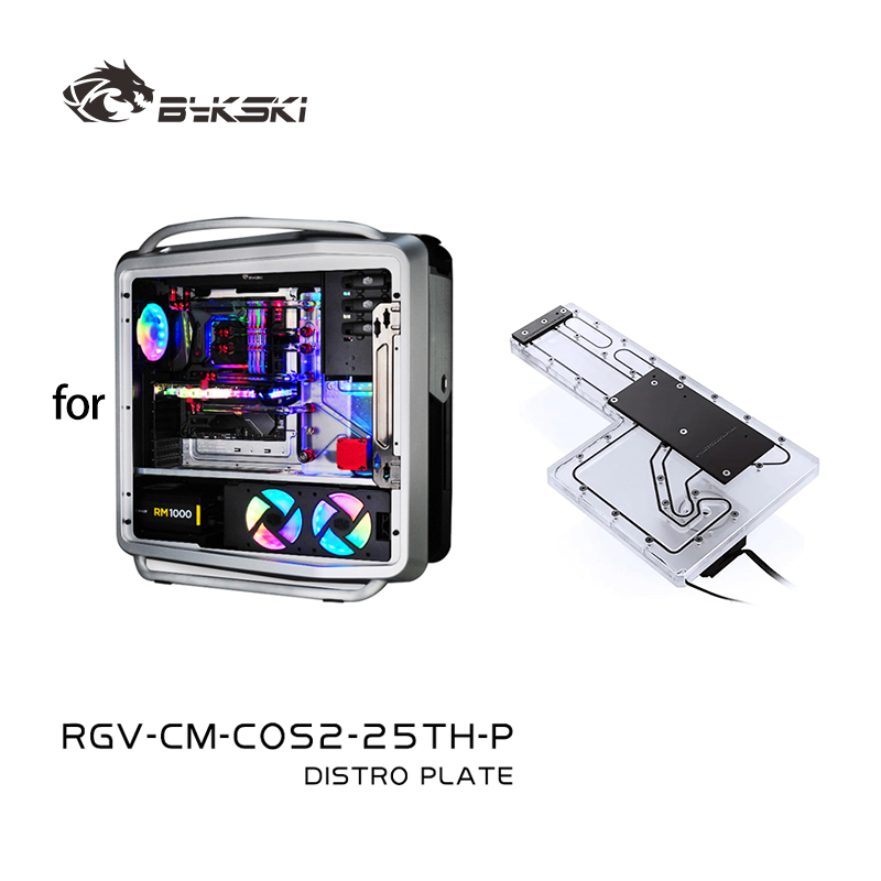 Distro Plate Ddc Pump Combo - BYKSKI RGV-CM-COS2-25TH-P Serbatoio acrilico da utilizzare