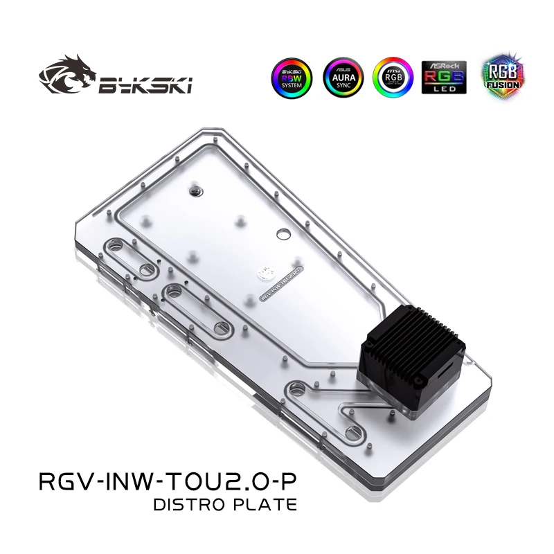 BYKSKI Scheda acrilica Soluzio - Distro Plate Ddc Pump Combo recensione e prezzo