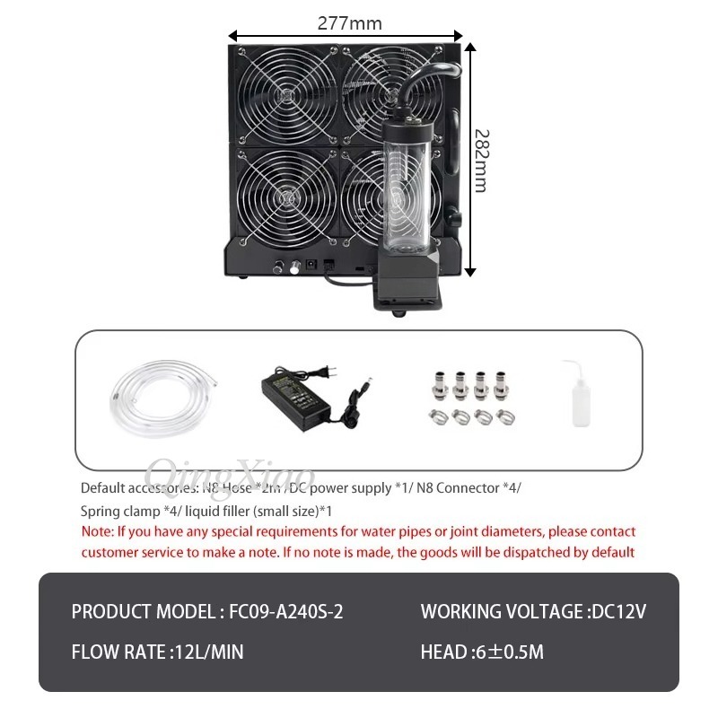 Kit di Raffreddamento Esterno  - External Radiator Water Cooling Kit recensione e prezzo